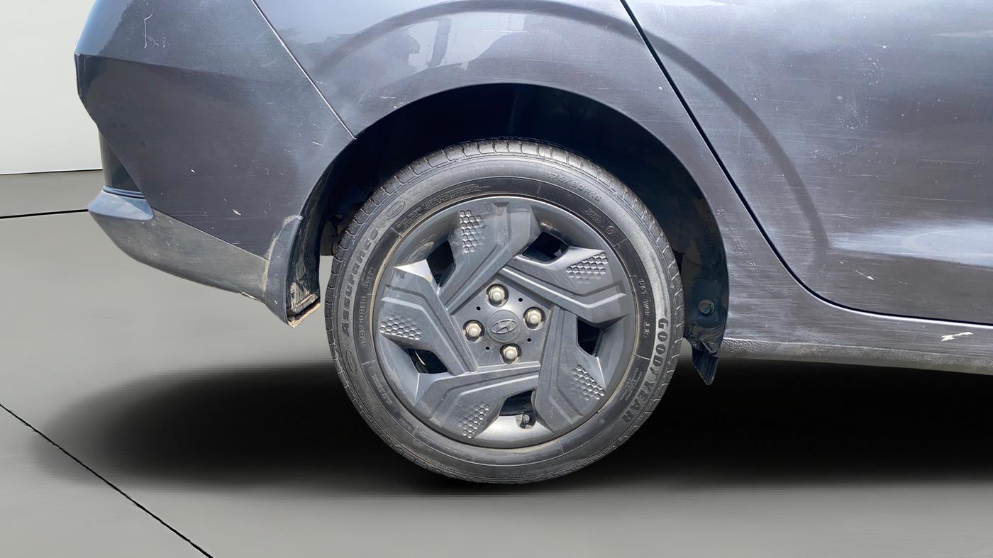 2022 Hyundai AURA S 1.2 AMT, Petrol, Automatic, 21,312 km, Right Rear Wheel