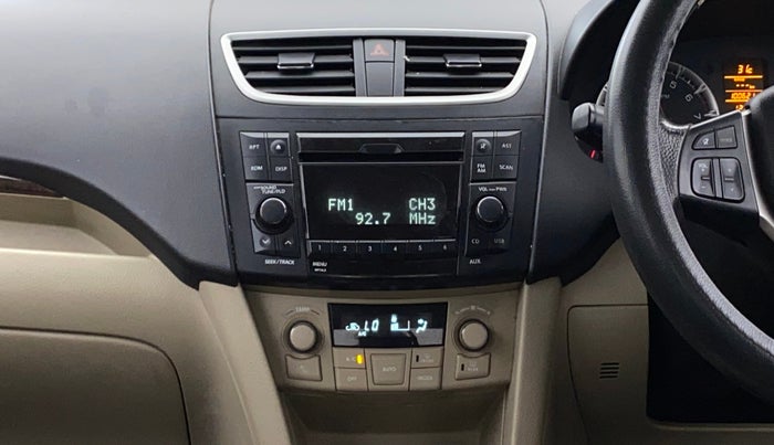 2014 Maruti Swift Dzire ZXI, Petrol, Manual, 1,00,618 km, Air Conditioner