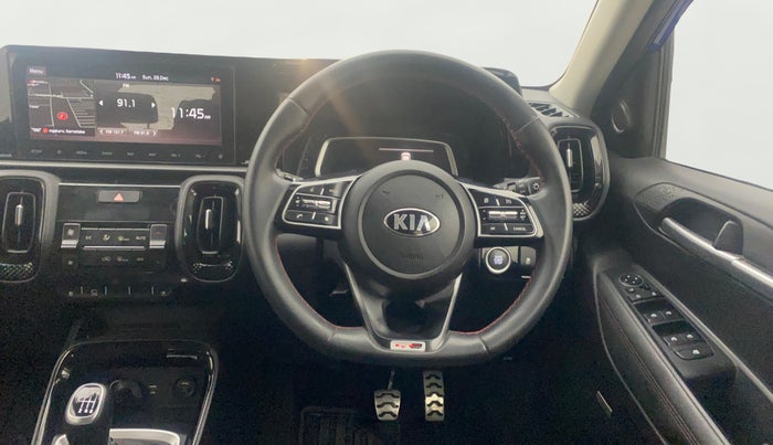 2020 KIA SONET GTX PLUS 1.0 IMT, Petrol, Manual, 41,767 km, Steering Wheel Close Up