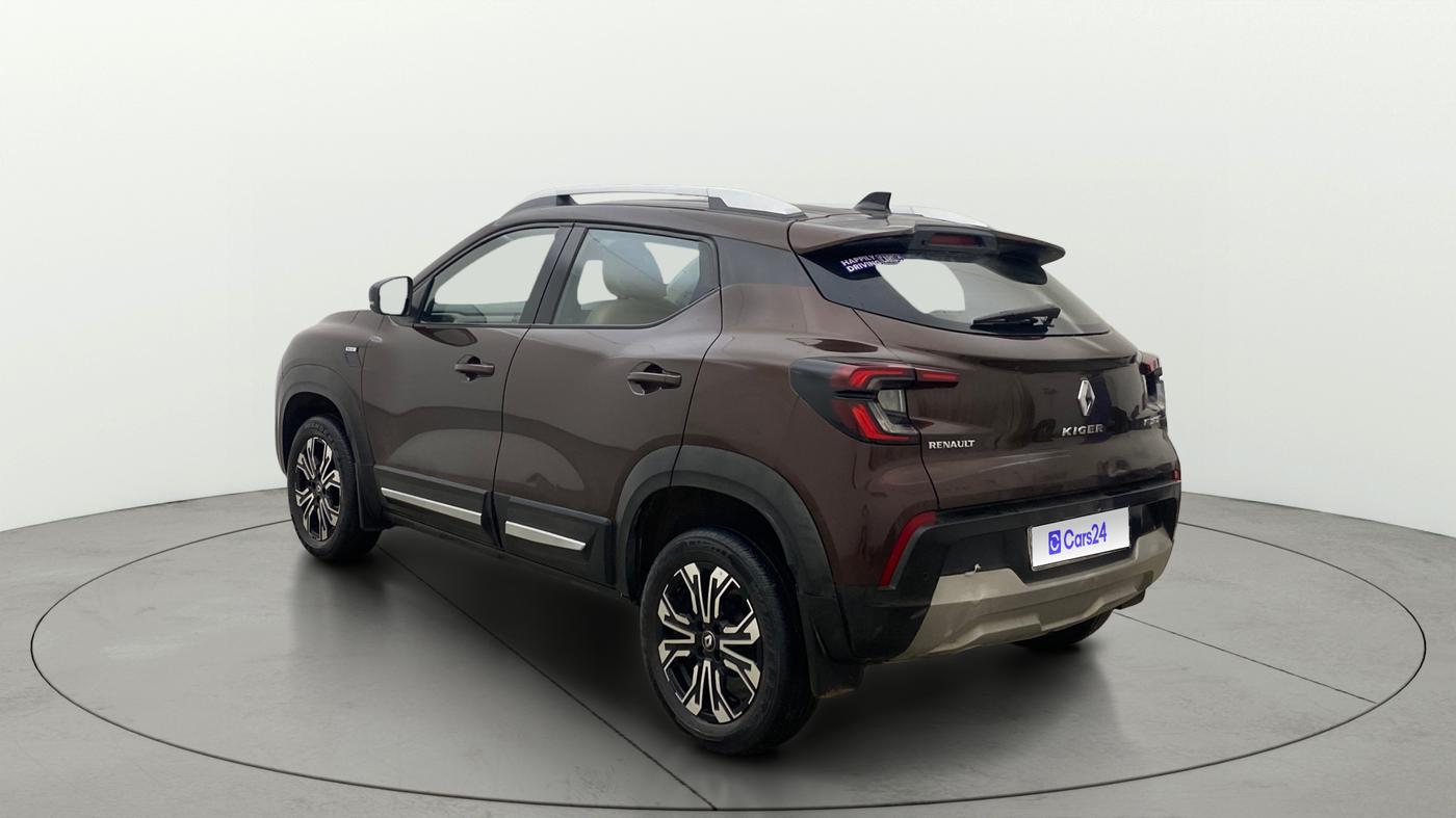 2021 Renault Kiger RXZ TURBO CVT, Petrol, Automatic, 74,919 km, Left Back Diagonal