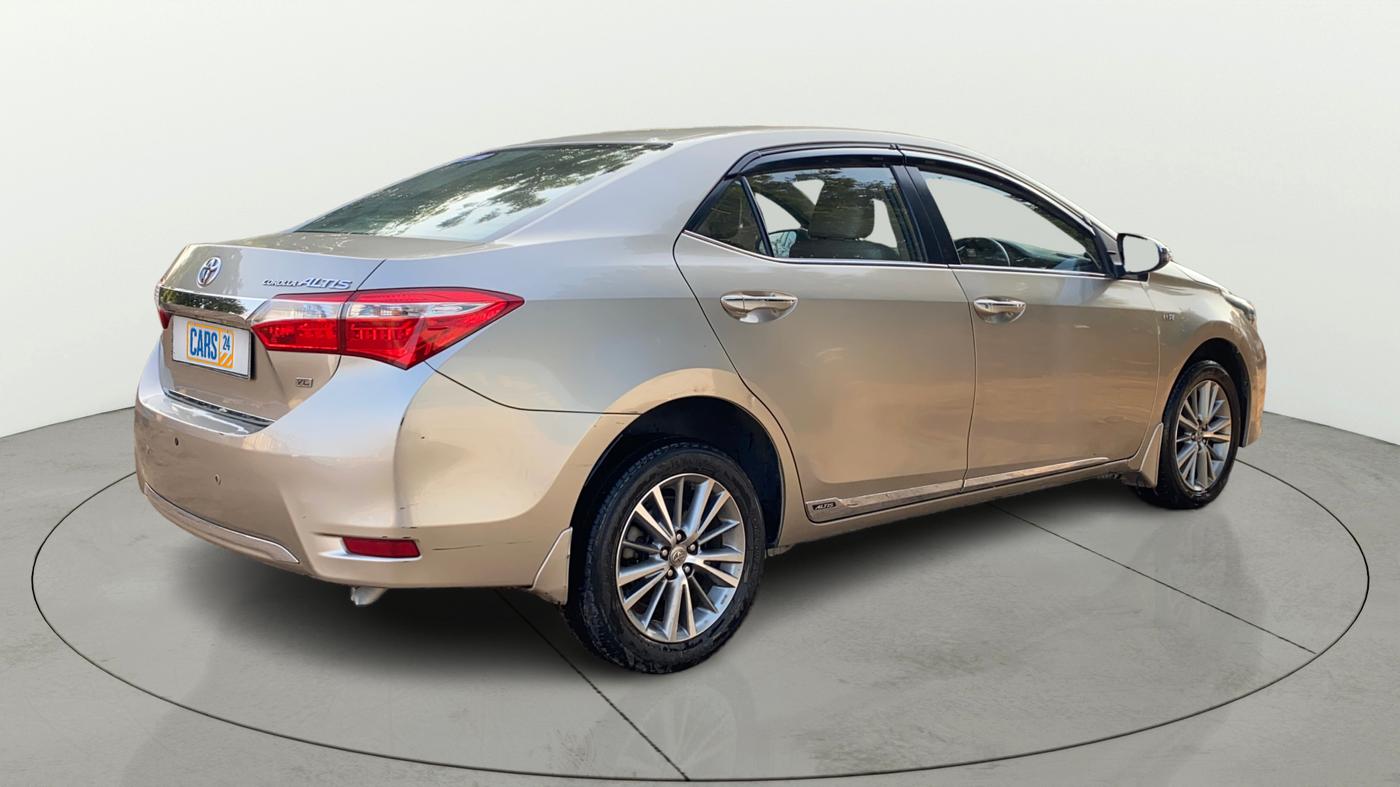 2015 Toyota Corolla Altis VL CVT PETROL, Petrol, Automatic, 60,262 km, Right Back Diagonal