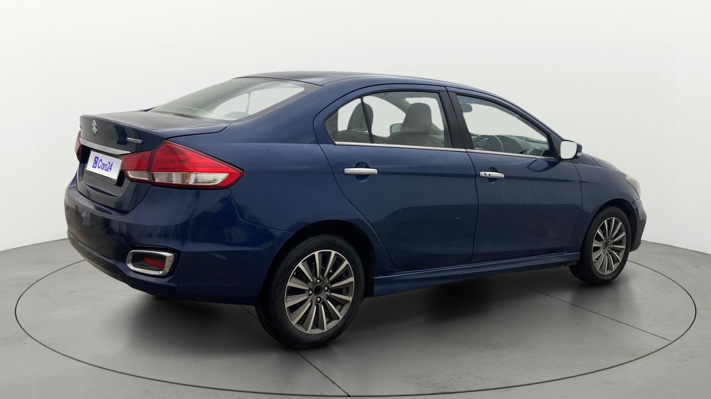 2018 Maruti Ciaz ALPHA  AT 1.5 SHVS PETROL, Petrol, Automatic, 81,561 km, Right Back Diagonal