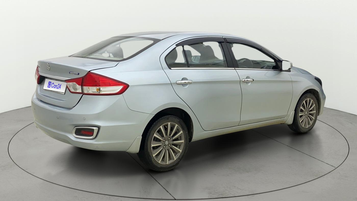 2023 Maruti Ciaz ALPHA  AT 1.5 SHVS PETROL, Petrol, Automatic, 37,327 km, Right Back Diagonal