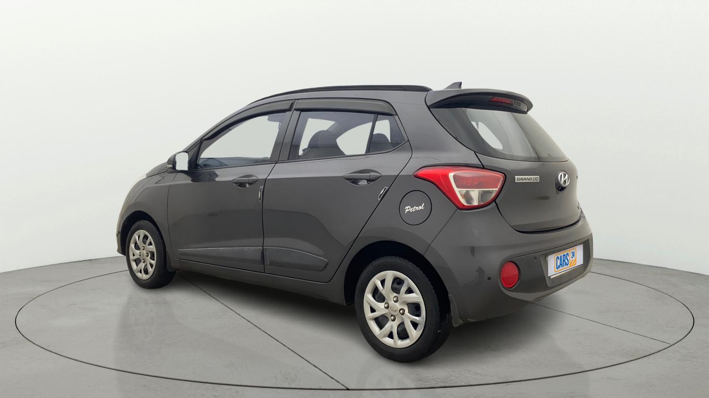 2020 Hyundai Grand i10 SPORTZ 1.2 KAPPA VTVT, Petrol, Manual, 45,776 km, Left Back Diagonal