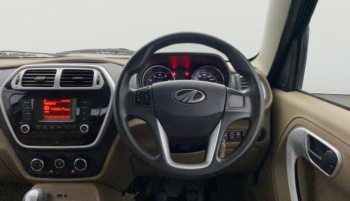 2016 Mahindra TUV300 T8, Diesel, Manual, 1,26,142 km, Steering Wheel Close Up
