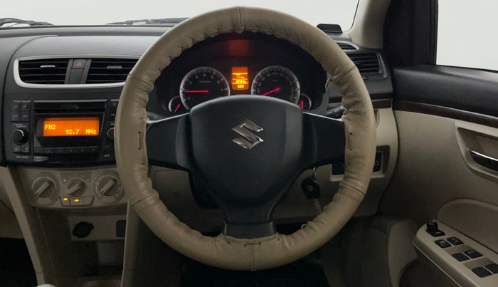 2015 Maruti Swift Dzire VXI, Petrol, Manual, 30,388 km, Steering Wheel Close Up