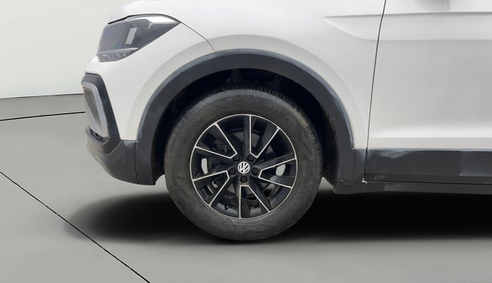 2022 Volkswagen TAIGUN COMFORTLINE 1.0 TSI MT, Petrol, Manual, 62,917 km, Left Front Wheel