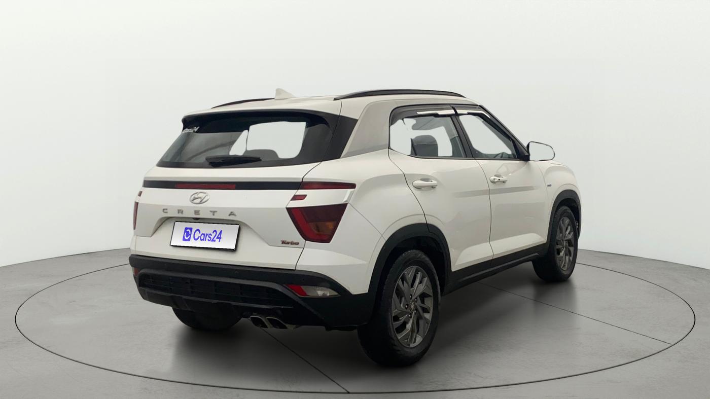 2020 Hyundai Creta SX 1.4 TURBO DCT, Petrol, Automatic, 60,219 km, Right Back Diagonal