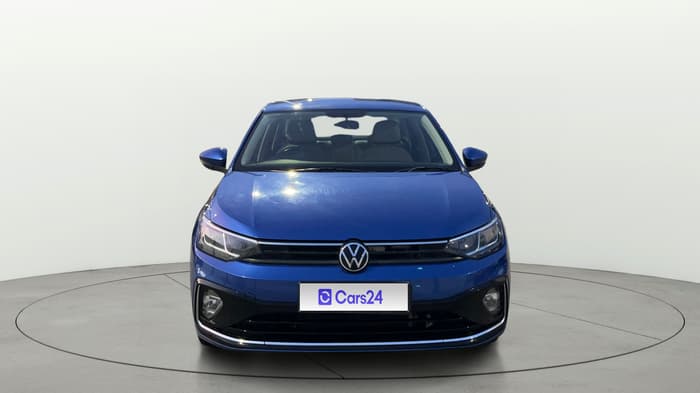 2022 Volkswagen VIRTUS HIGHLINE TSI 1.0 MT, Petrol, Manual, 1,03,641 km, Front
