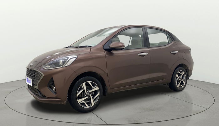 2020 Hyundai AURA SX PLUS 1.2 AMT, Petrol, Automatic, 43,544 km, Left Front Diagonal