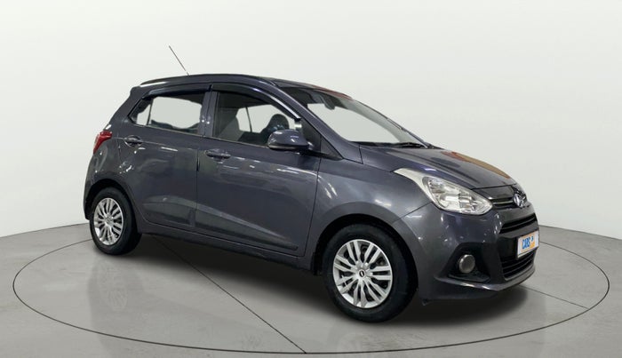 2016 Hyundai Grand i10 SPORTZ 1.2 KAPPA VTVT, Petrol, Manual, 99,288 km, Right Front Diagonal