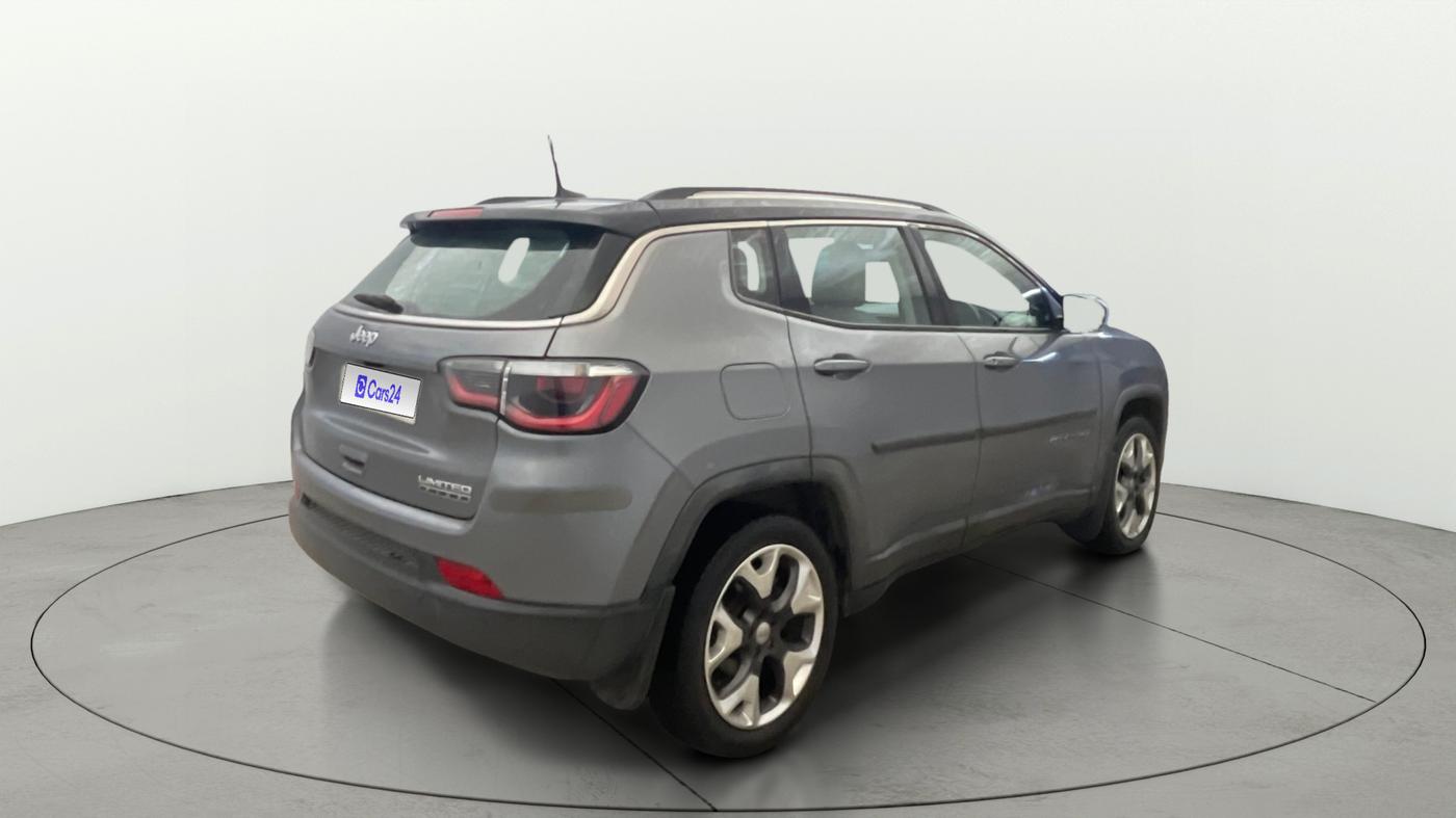 2018 Jeep Compass LIMITED PLUS PETROL AT, Petrol, Automatic, 94,720 km, Right Back Diagonal