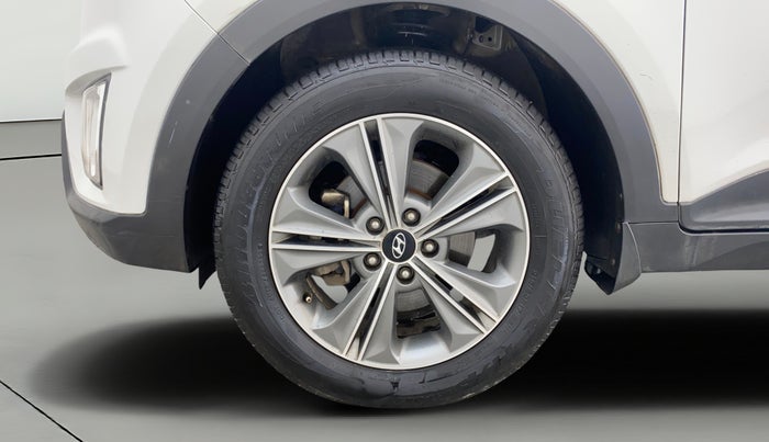 2017 Hyundai Creta SX PLUS AT 1.6 DIESEL, Diesel, Automatic, 89,988 km, Left Front Wheel