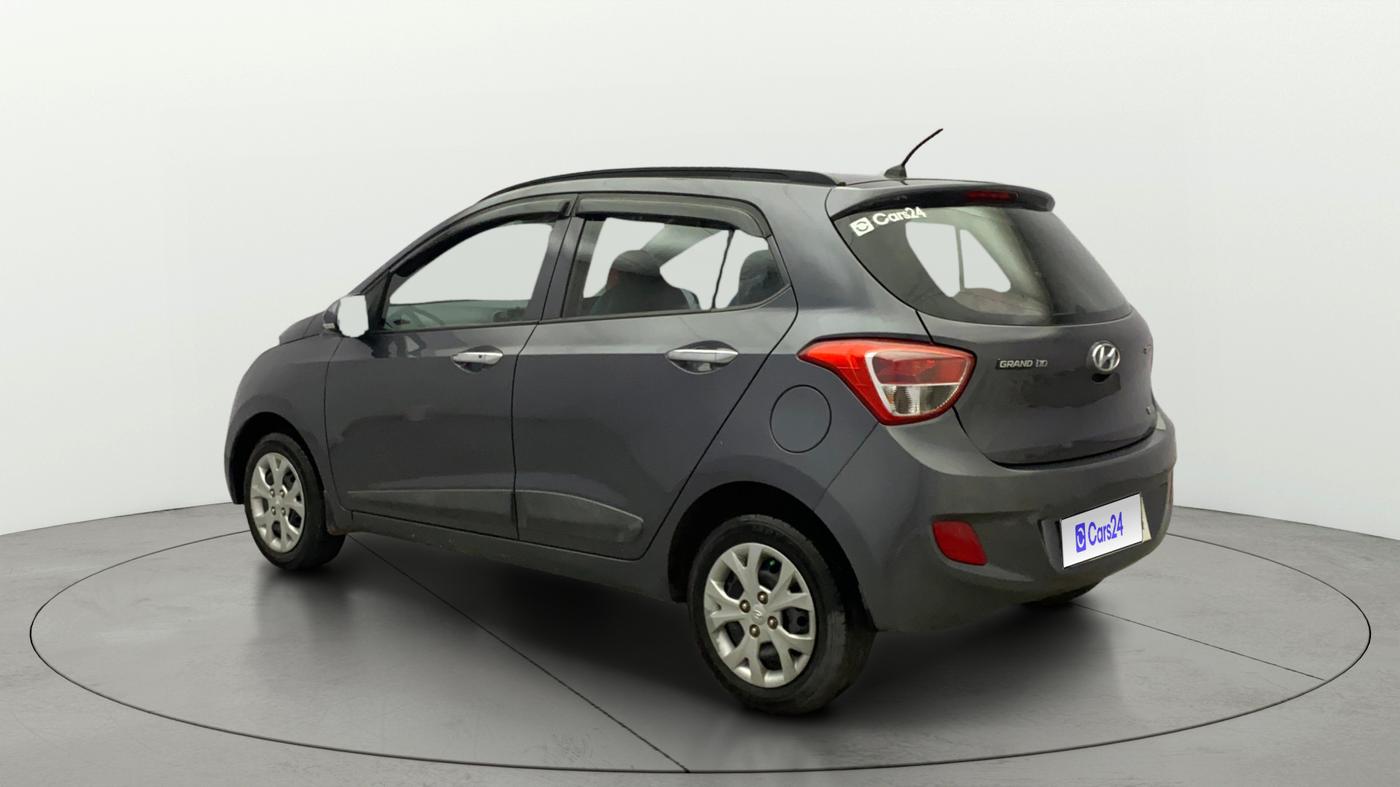 2014 Hyundai Grand i10 SPORTZ 1.2 KAPPA VTVT, Petrol, Manual, 48,983 km, Left Back Diagonal