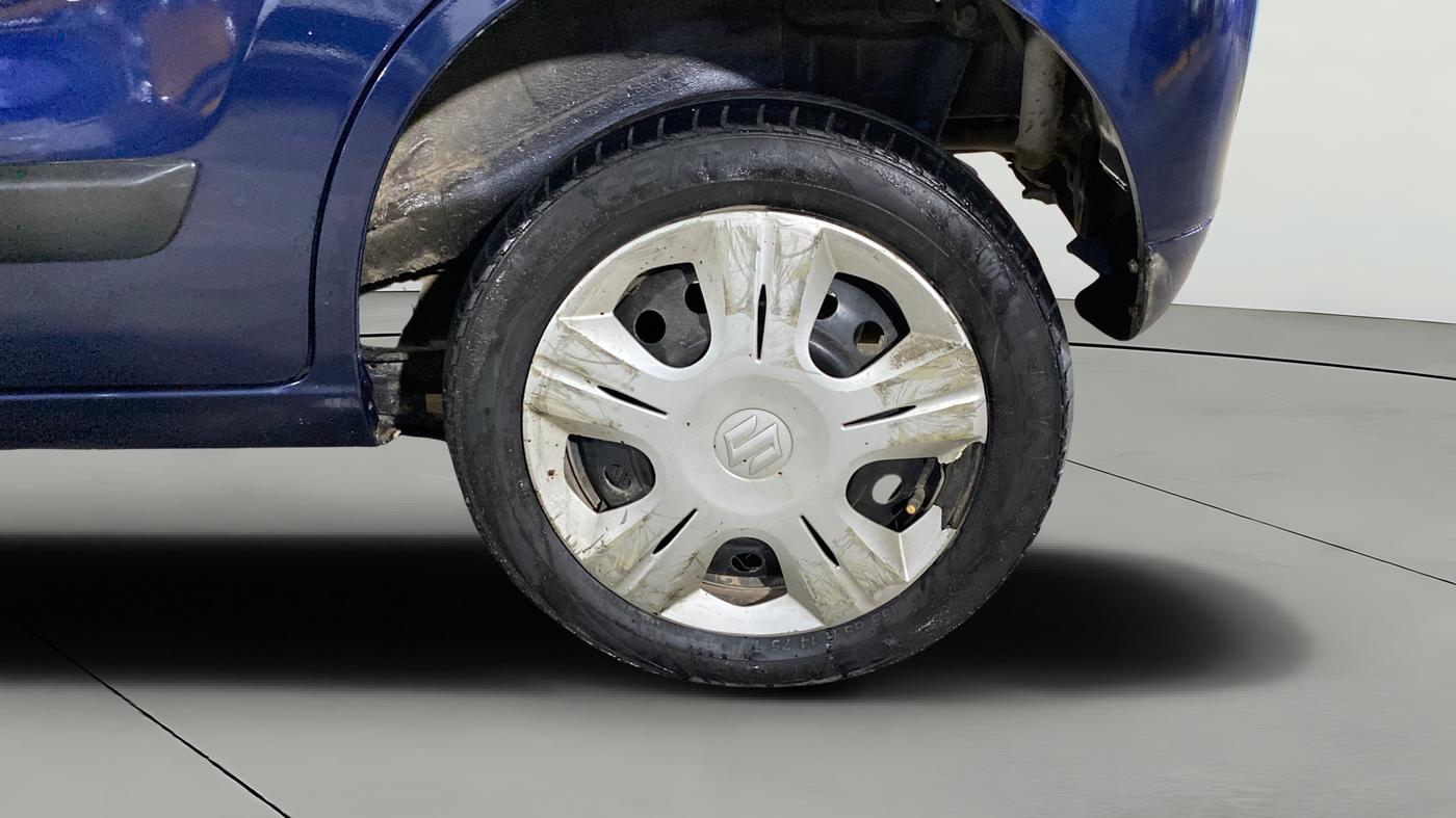 2018 Maruti Wagon R 1.0 VXI, Petrol, Manual, 31,438 km, Left Rear Wheel