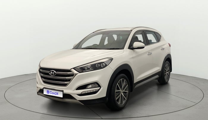 2017 Hyundai Tucson GLS 4WD AT DIESEL, Diesel, Automatic, 1,31,162 km, Left Front Diagonal