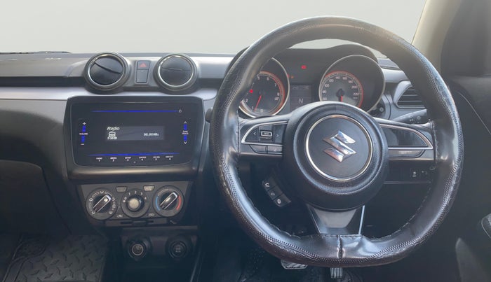 2023 Maruti Swift VXI AMT, Petrol, Automatic, 19,862 km, Steering Wheel Close Up