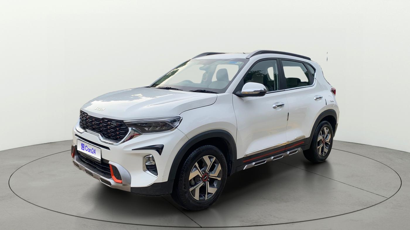 2022 KIA SONET HTX ANNIVERSARY EDITION 1.0 IMT, Petrol, Manual, 14,868 km, Left Front Diagonal