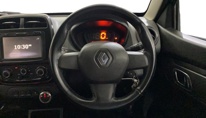 2018 Renault Kwid RXT 1.0 AMT (O), Petrol, Automatic, 58,257 km, Steering Wheel Close Up