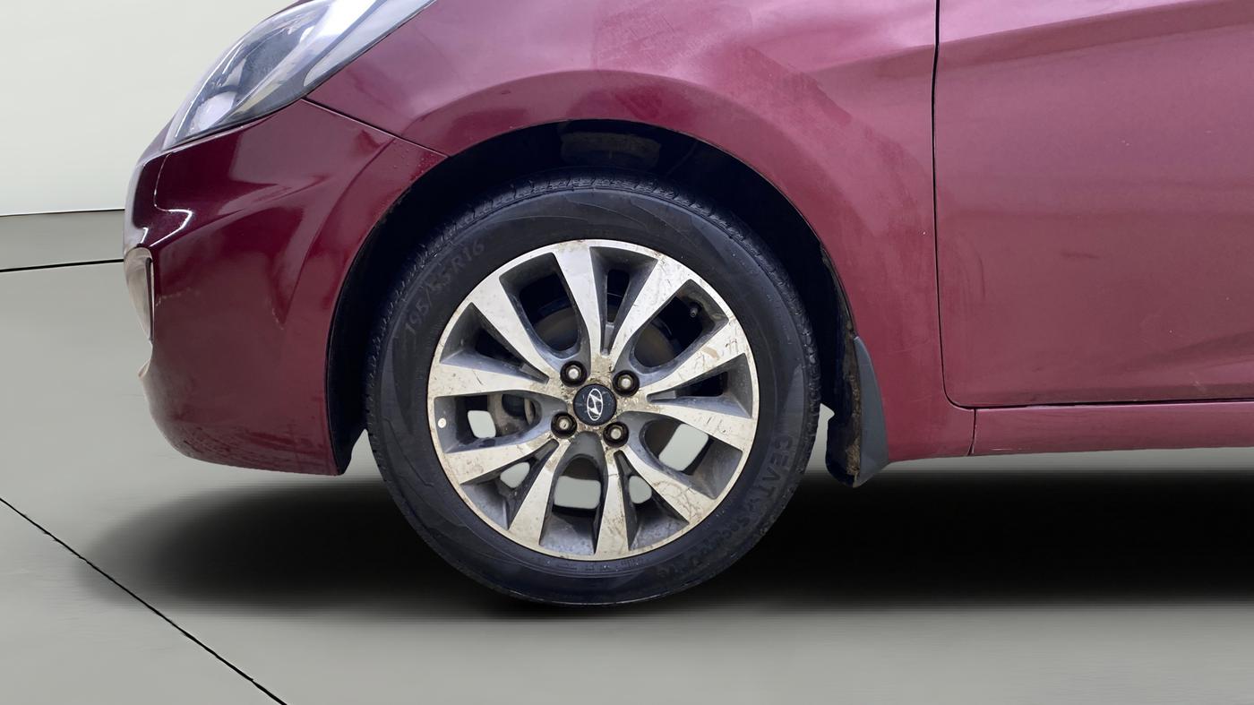 2014 Hyundai Verna FLUIDIC 1.4 VTVT CX, Petrol, Manual, 38,338 km, Left Front Wheel