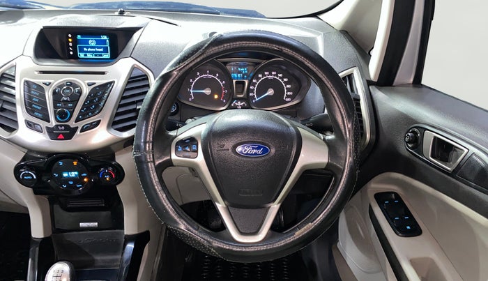 2016 Ford Ecosport TITANIUM 1.5L PETROL, Petrol, Manual, 76,180 km, Steering Wheel Close Up
