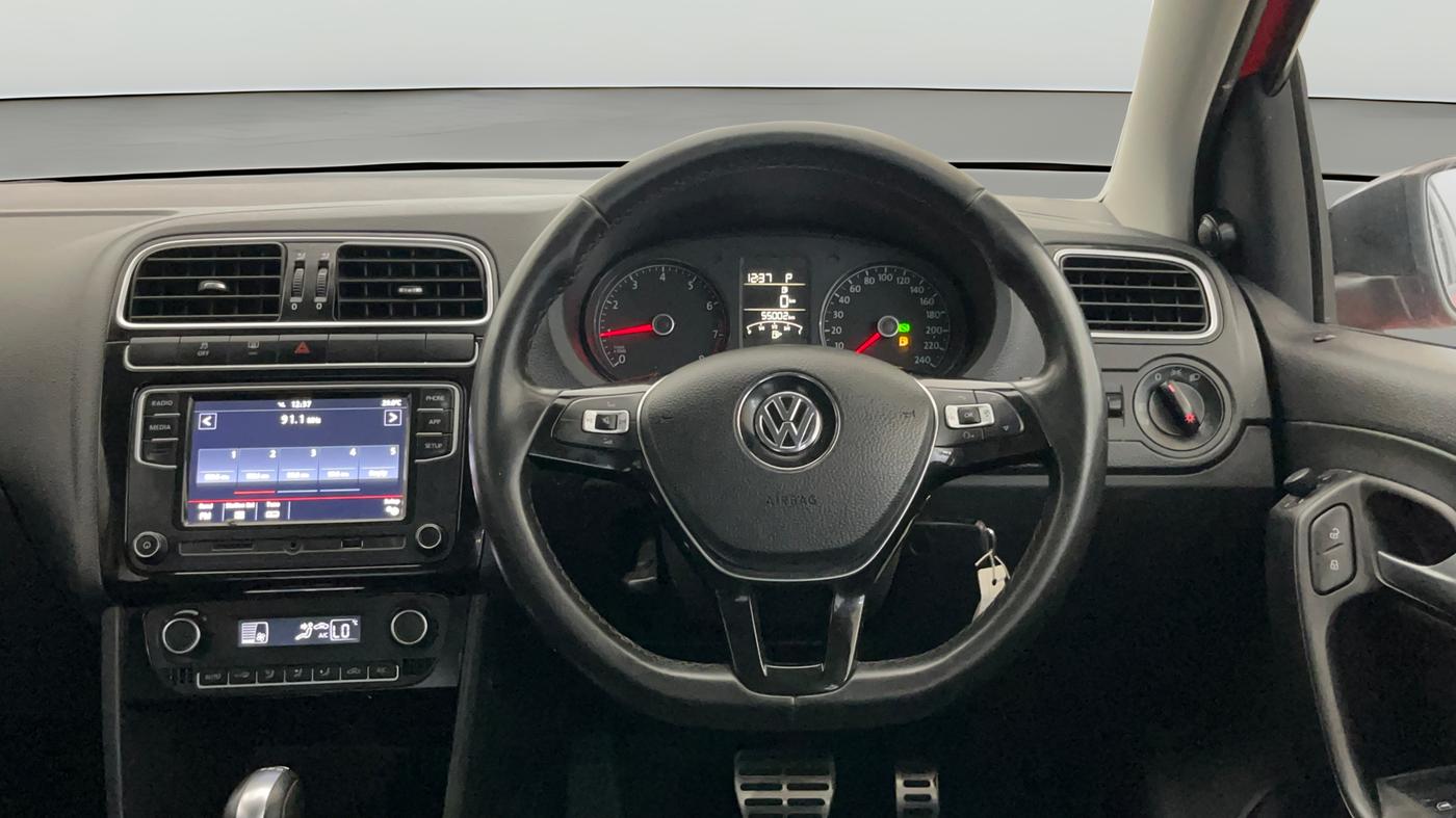 2019 Volkswagen Polo GT TSI AT, Petrol, Automatic, 54,993 km, Steering Wheel Close Up