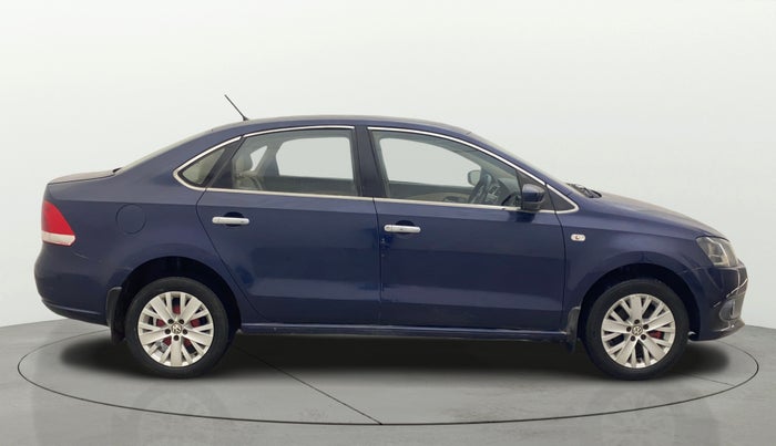 2015 Volkswagen Vento HIGHLINE PLUS 1.2 AT 16 ALLOY, Petrol, Automatic, 76,519 km, Right Side View