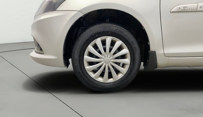 2015 Maruti Swift Dzire VXI, Petrol, Manual, 24,095 km, Left Front Wheel