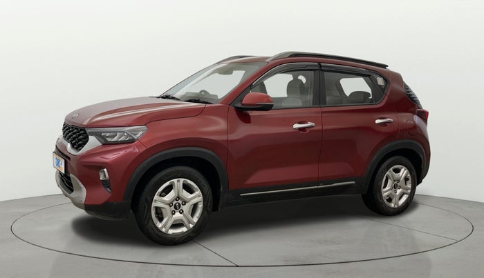 2021 KIA SONET HTX 1.0 IMT, Petrol, Manual, 29,860 km, Left Front Diagonal