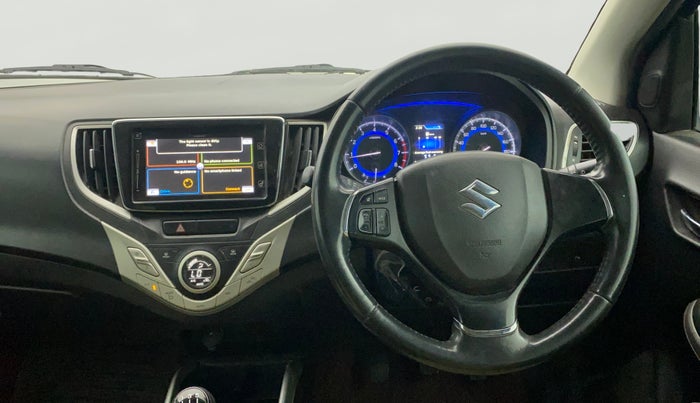 2016 Maruti Baleno ALPHA PETROL 1.2, Petrol, Manual, 70,166 km, Steering Wheel Close Up