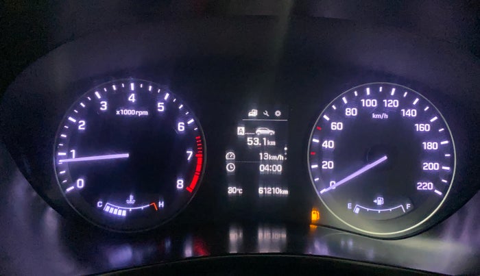 2016 Hyundai Elite i20 ASTA 1.2 (O), Petrol, Manual, 61,432 km, Odometer Image
