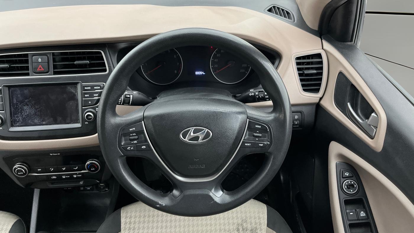 2018 Hyundai Elite i20 ASTA 1.2, Petrol, Manual, 88,054 km, Steering Wheel Close Up