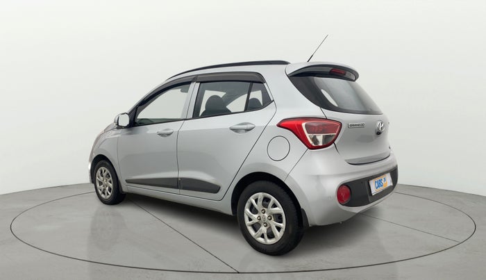 2019 Hyundai Grand i10 SPORTZ 1.2 KAPPA VTVT, Petrol, Manual, 52,441 km, Left Back Diagonal