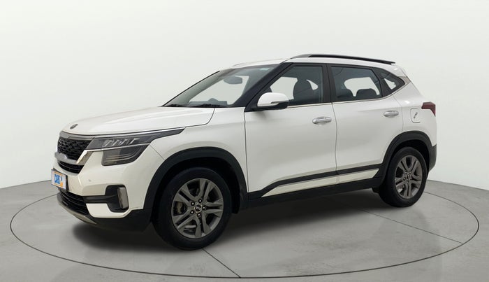 2020 KIA SELTOS HTX 1.5 PETROL, CNG, Manual, 93,799 km, Left Front Diagonal
