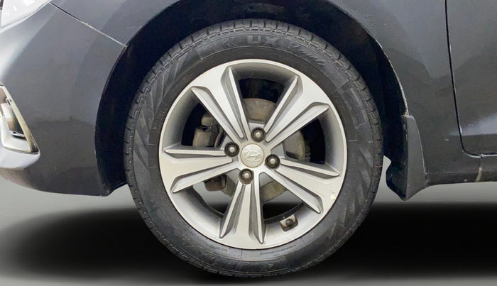 2018 Hyundai Verna 1.6 VTVT SX, Petrol, Manual, 74,702 km, Left Front Wheel