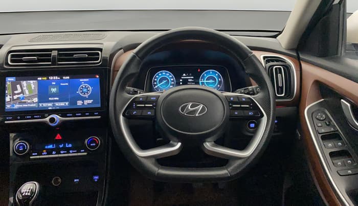 2021 Hyundai ALCAZAR PLATINUM 1.5 MT 7STR, Diesel, Manual, 48,793 km, Steering Wheel Close Up