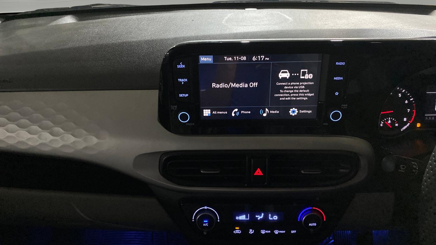 2023 Hyundai GRAND I10 NIOS SPORTZ 1.2 KAPPA VTVT, Petrol, Manual, 5,168 km, Air Conditioner
