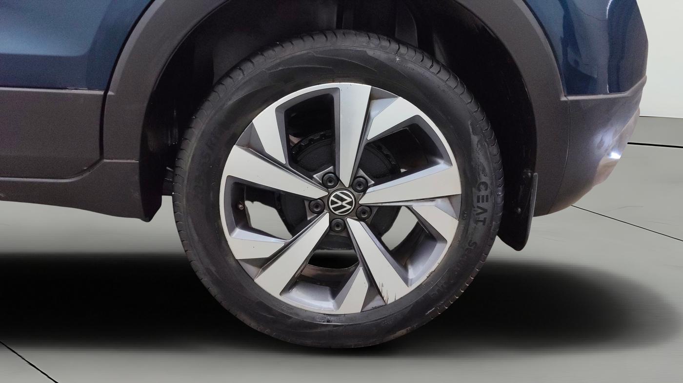 2023 Volkswagen TAIGUN TOPLINE 1.0 TSI MT, Petrol, Manual, 24,707 km, Left Rear Wheel