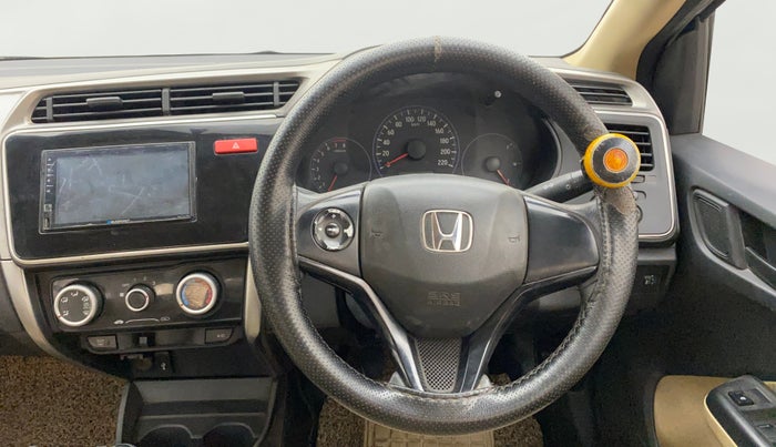 2014 Honda City 1.5L I-VTEC S MT, Petrol, Manual, 1,27,416 km, Steering Wheel Close Up
