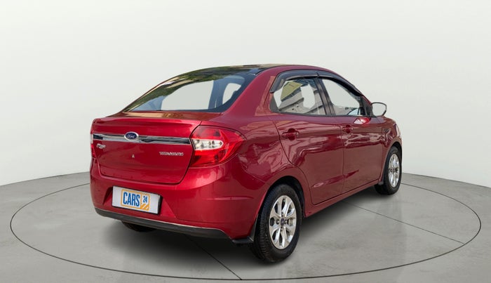 2017 Ford Figo Aspire TITANIUM 1.2 PETROL, CNG, Manual, 85,056 km, Right Back Diagonal