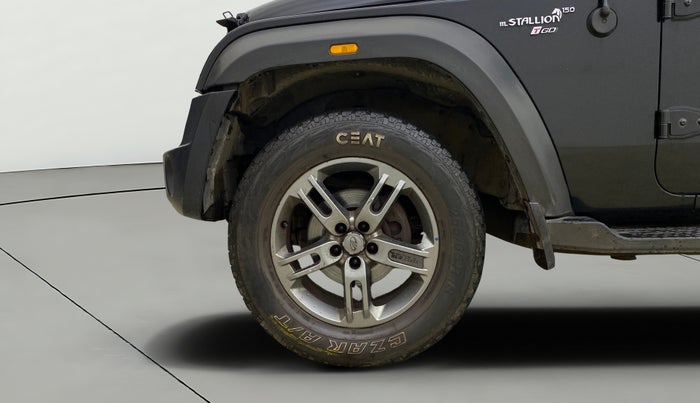 2021 Mahindra Thar LX  P 4WD AT CONVERTIBLE, Petrol, Automatic, 26,908 km, Left Front Wheel