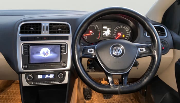 2017 Volkswagen Ameo HIGHLINE1.2L PLUS 16 ALLOY, Petrol, Manual, 87,495 km, Steering Wheel Close Up