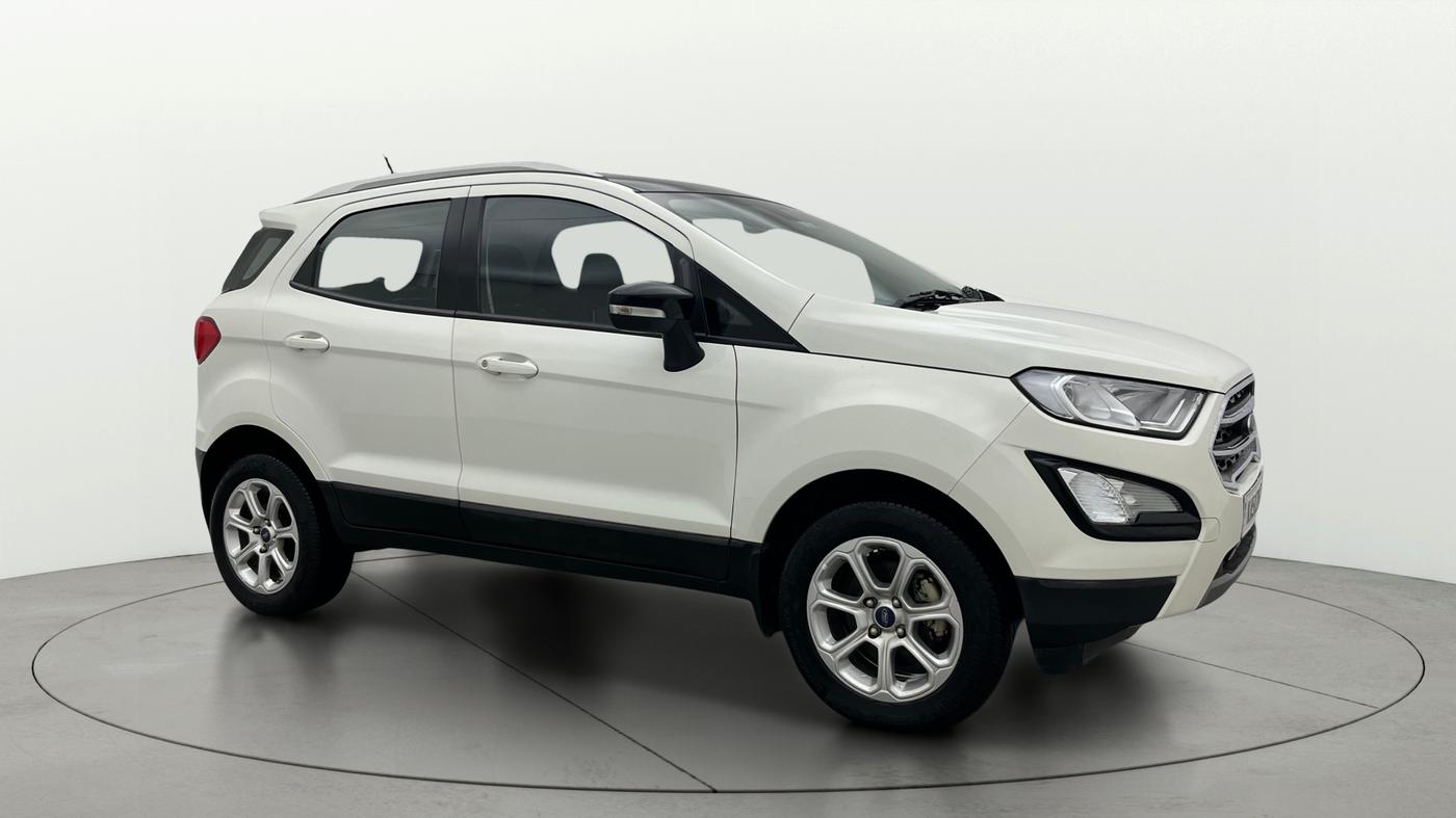 2019 Ford Ecosport TITANIUM + 1.5L PETROL AT, Petrol, Automatic, 38,730 km, Right Front Diagonal