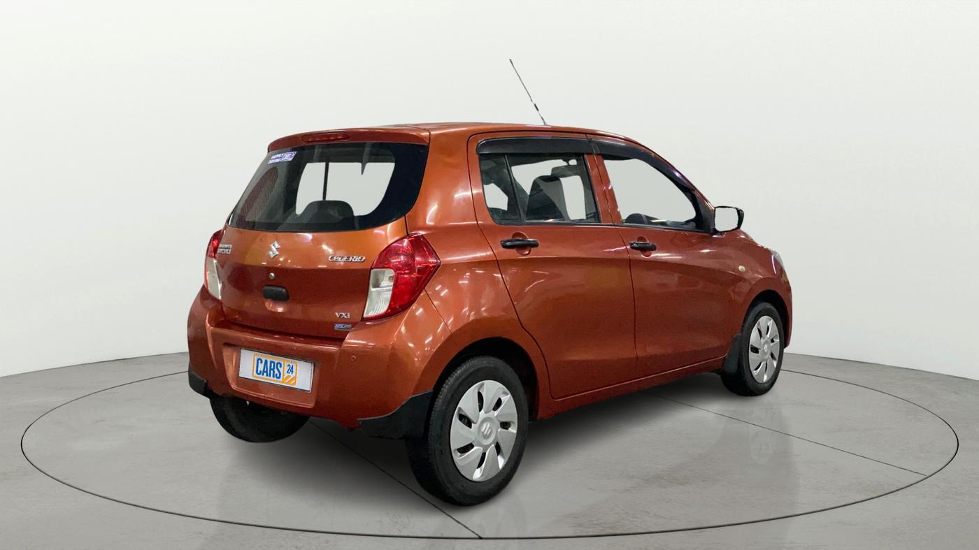 2014 Maruti Celerio VXI AMT, Petrol, Automatic, 35,960 km, Right Back Diagonal