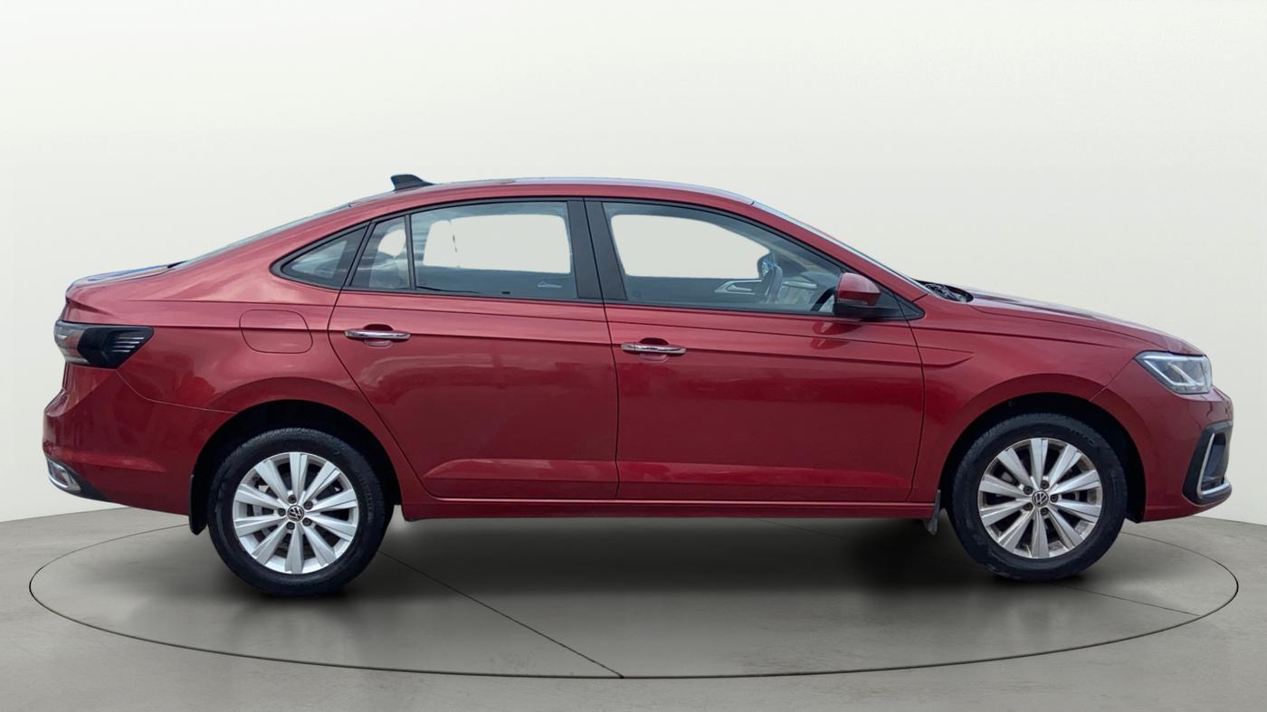 2022 Volkswagen VIRTUS HIGHLINE TSI 1.0 MT, Petrol, Manual, 16,832 km, Right Side View