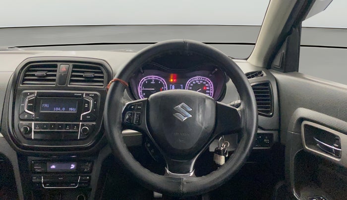 2017 Maruti Vitara Brezza ZDI, Diesel, Manual, 1,39,612 km, Steering Wheel Close Up