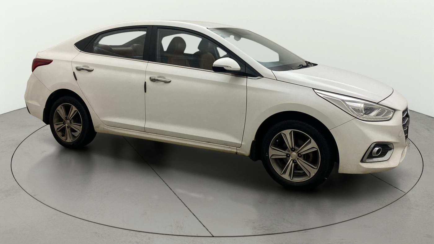 2018 Hyundai Verna 1.6 VTVT SX, Petrol, Manual, 83,392 km, Right Front Diagonal