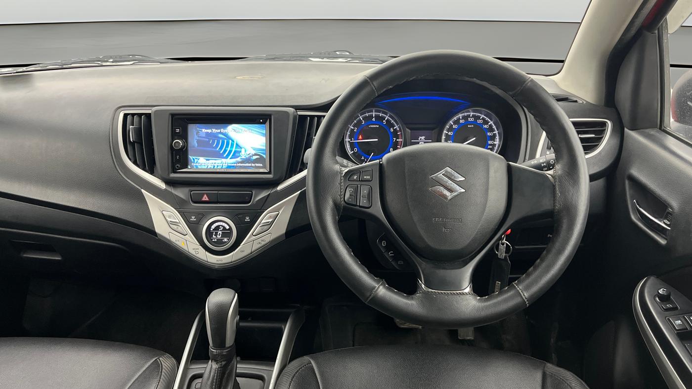 2018 Maruti Baleno DELTA CVT PETROL 1.2, Petrol, Automatic, 47,416 km, Steering Wheel Close Up