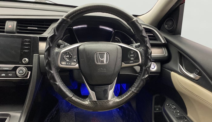 2019 Honda Civic 1.8L I-VTEC ZX CVT, Petrol, Automatic, 1,29,033 km, Steering Wheel Close Up