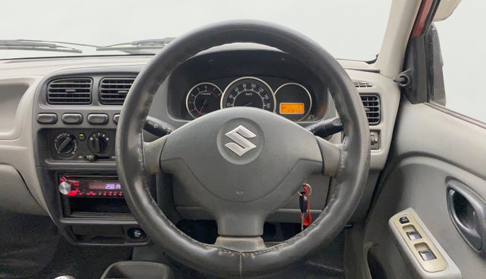 2013 Maruti Alto K10 VXI, Petrol, Manual, 37,912 km, Steering Wheel Close Up